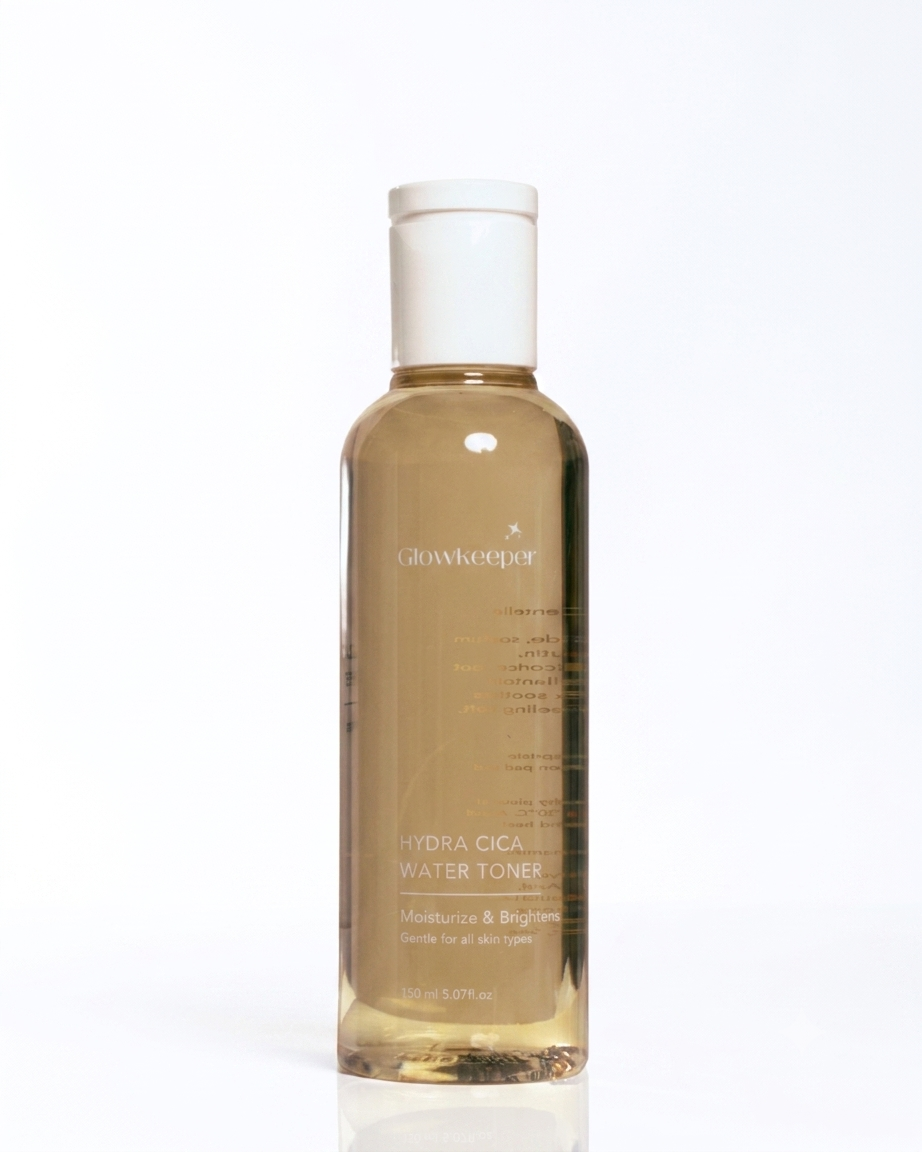 Glowkeeper Hydra Cica Water Toner for sensitive skin with Centella Asiatica, Niacinamide, and Sodium Hyaluronate